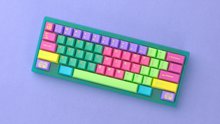 Load image into Gallery viewer, render of GMK CYL Windbreaker on a green Beetle60 angled