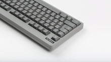 Load image into Gallery viewer, GMK CYL Hooty on a CLASSIC-TKL Regolith keyboard back view close up on left side