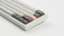 Load image into Gallery viewer, GMK MTNU R&amp;D 1973 on a white keyboard close up on right side