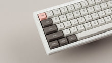 Load image into Gallery viewer, GMK MTNU R&amp;D 1973 on a white keyboard close up on left side