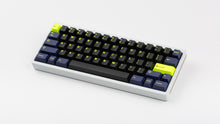 Load image into Gallery viewer, GMK CYL Nightrunner on a white Keycult angled