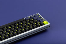 Load image into Gallery viewer, GMK CYL Nightrunner on a white Keycult back view close up on left side