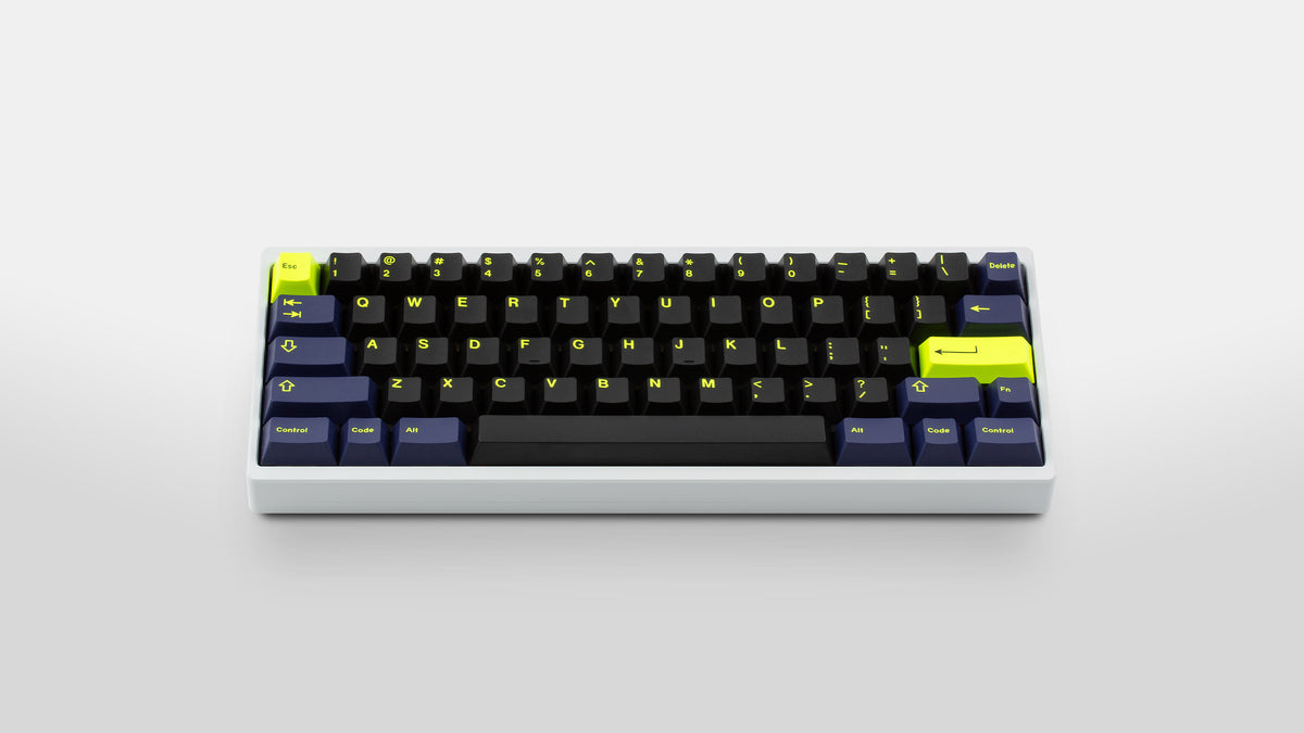  GMK CYL Nightrunner on a white Keycult 