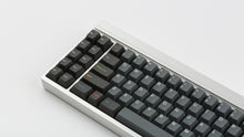 Load image into Gallery viewer, GMK Oblivion V3.1 on a silver keyboard zoomed in left