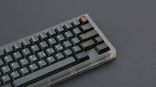 Load image into Gallery viewer, GMK Oblivion V3.1 on a clear keyboard zoomed in right