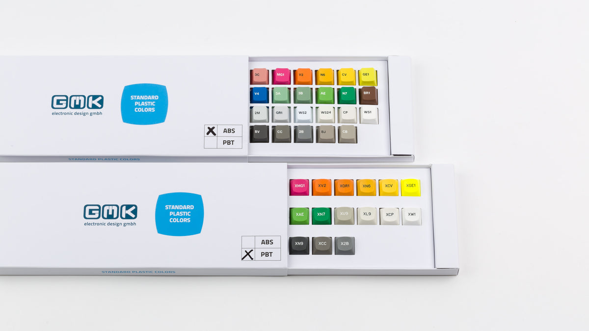 GMK Color Samples – NovelKeys LLC