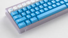 Load image into Gallery viewer, render of Unobtanium Blue on a Keycult No. 2/60 keyboard close up on left side