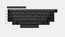 Load image into Gallery viewer, render of GMK CYL Evil Dolch HHKB Kit