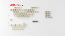 Load image into Gallery viewer, render of GMK MTNU JUST Alphas kit