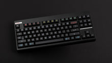 Load image into Gallery viewer, KAM Playground on a based black CLASSIC-TKL keyboard angled