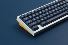 Load image into Gallery viewer, KAT Dark Milkshake on a white and yellow keybaord