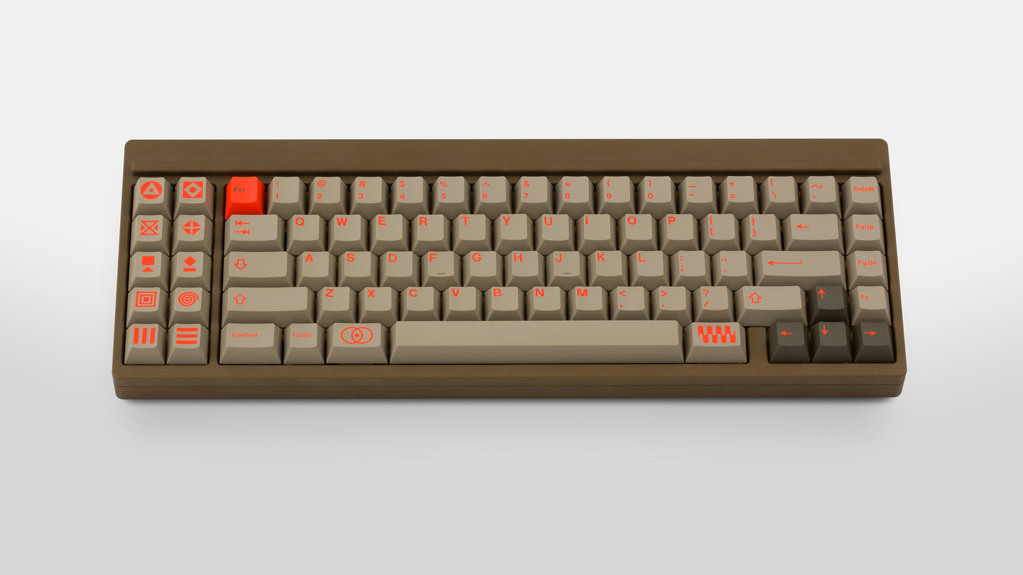 Key Kobo Signet on a brown keyboard