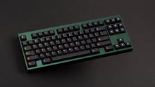 Load image into Gallery viewer, Keycapsule Prism on a green Keycult No. 1 angled