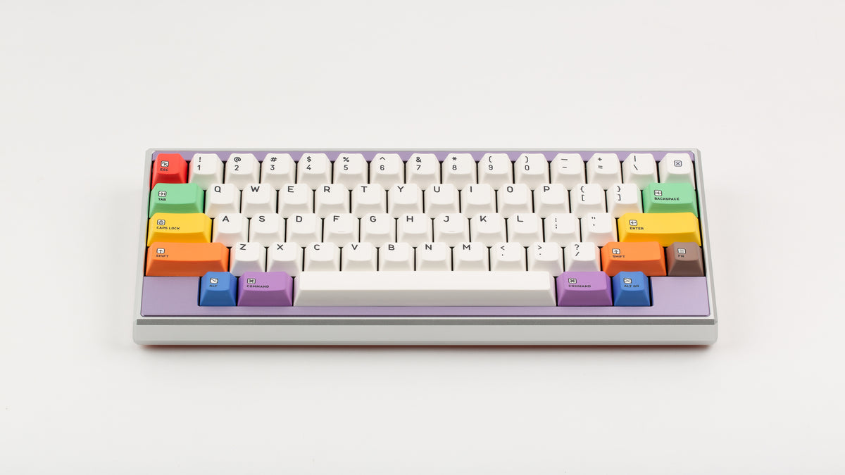  Keycapsule Prism on a Keycult Zero with Lilac HHKB Accent Bars 
