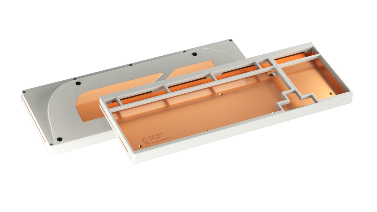 render of keycult no. 1 1800 whit and copper