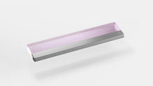 Load image into Gallery viewer, render of 60% PC wrist rest with silver bar