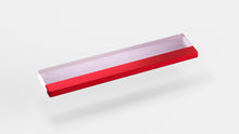 Load image into Gallery viewer, render of 65% PC wrist rest with red bar