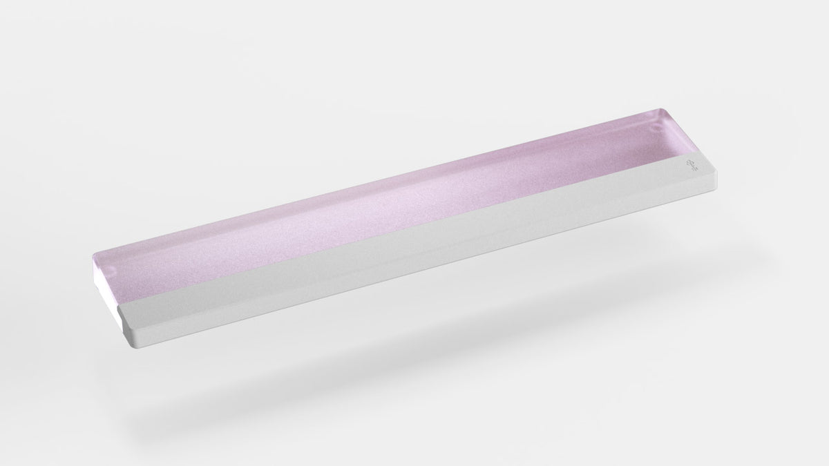  render of TKL PC wrist rest with white bar 