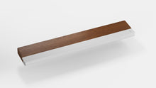 Load image into Gallery viewer, render of TKL walnut wrist rest with white bar