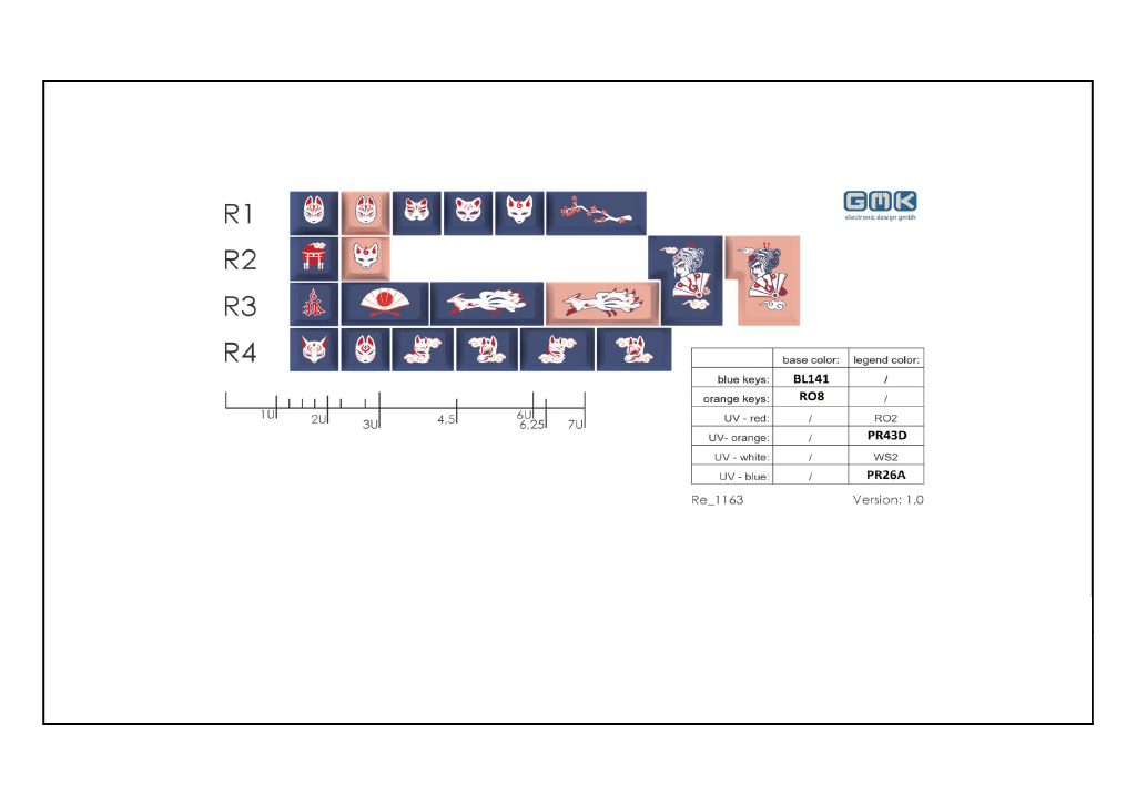  $105-115 GMK Leftovers 
