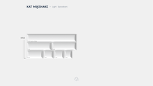 Load image into Gallery viewer, render of KAT Milkshake Light Spacebars Kit