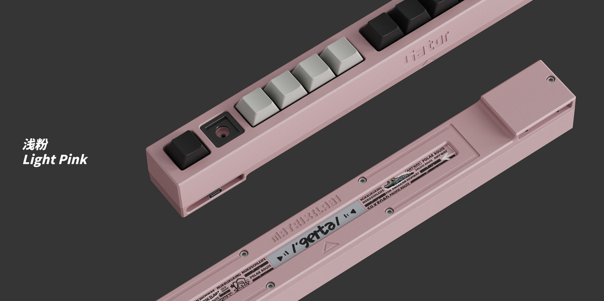  render of a Light Pink Gator 