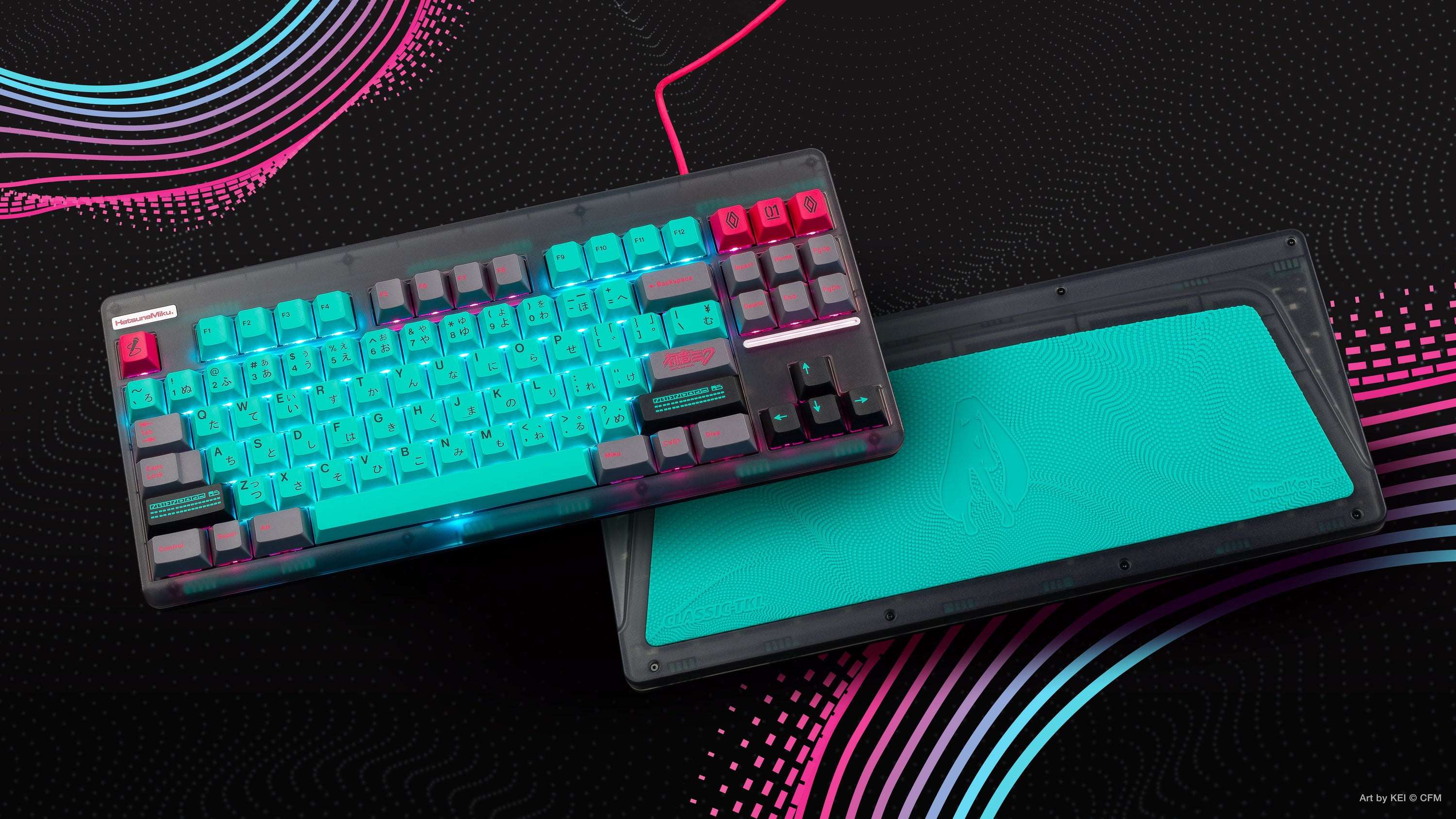 CLASSIC-TKL HATSUNE MIKU EDITION keyboard image