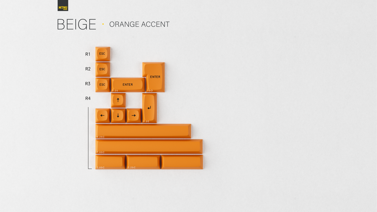  render of MTNU Beige orange accent kit 