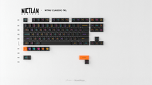 Load image into Gallery viewer, render of CLASSIC-TKL MICTLAN EDITION MTNU keycap kit