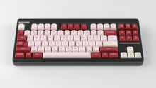 Load image into Gallery viewer, render of GMK MTNU Darling on a Based Black Classic TKL