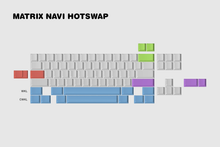 Load image into Gallery viewer, render of Matrix Navi Hot Swap PCB (1.2mm)