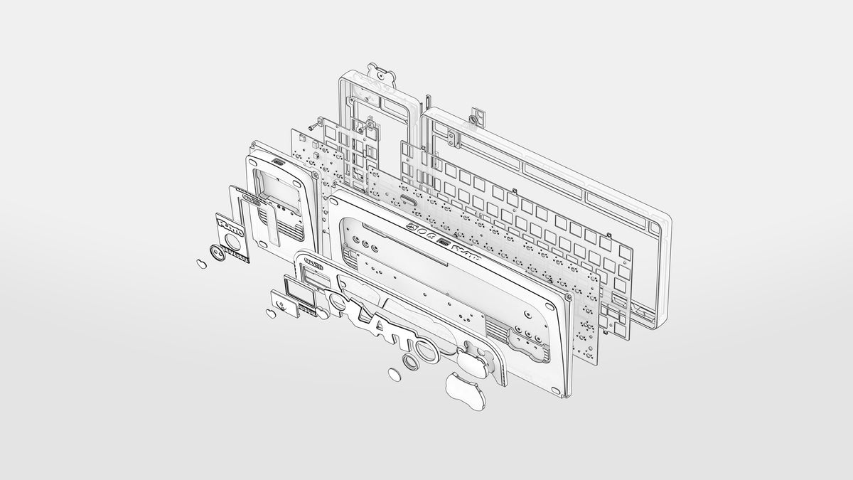  render of TOLNTOY PLATO Prologue exploded view 