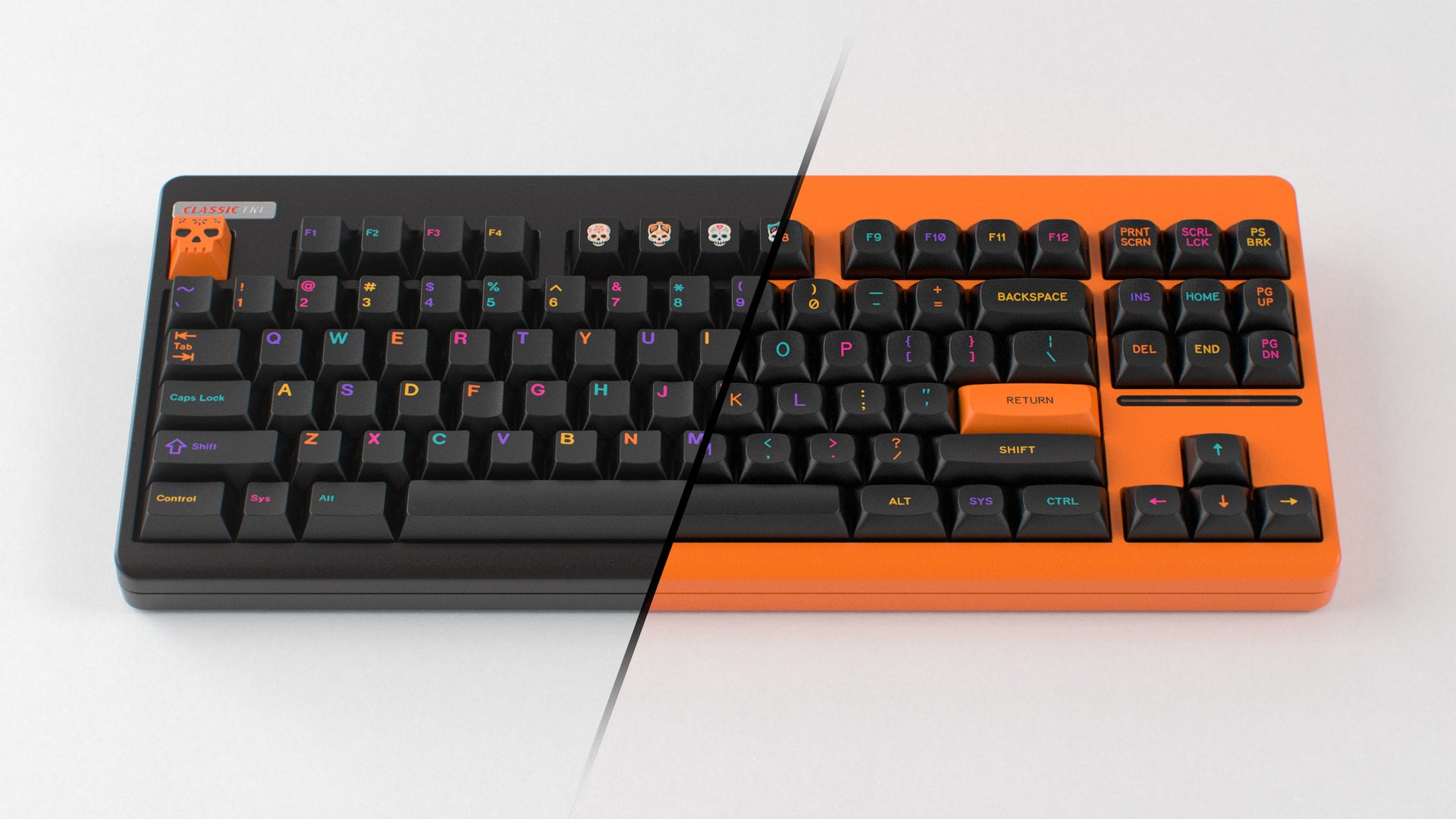 render of GMK Mictlan Rebirth in both cyl and mtnu profiles