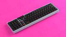 Load image into Gallery viewer, render of GMK Mictlan Rebirth in MTNU on a phideas back view angled