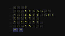 Load image into Gallery viewer, render of GMK CYL Nightrunner NorDeUK kit