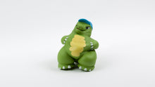 Load image into Gallery viewer, RONZILLA Squishy Kaiju showing squishiness from top front