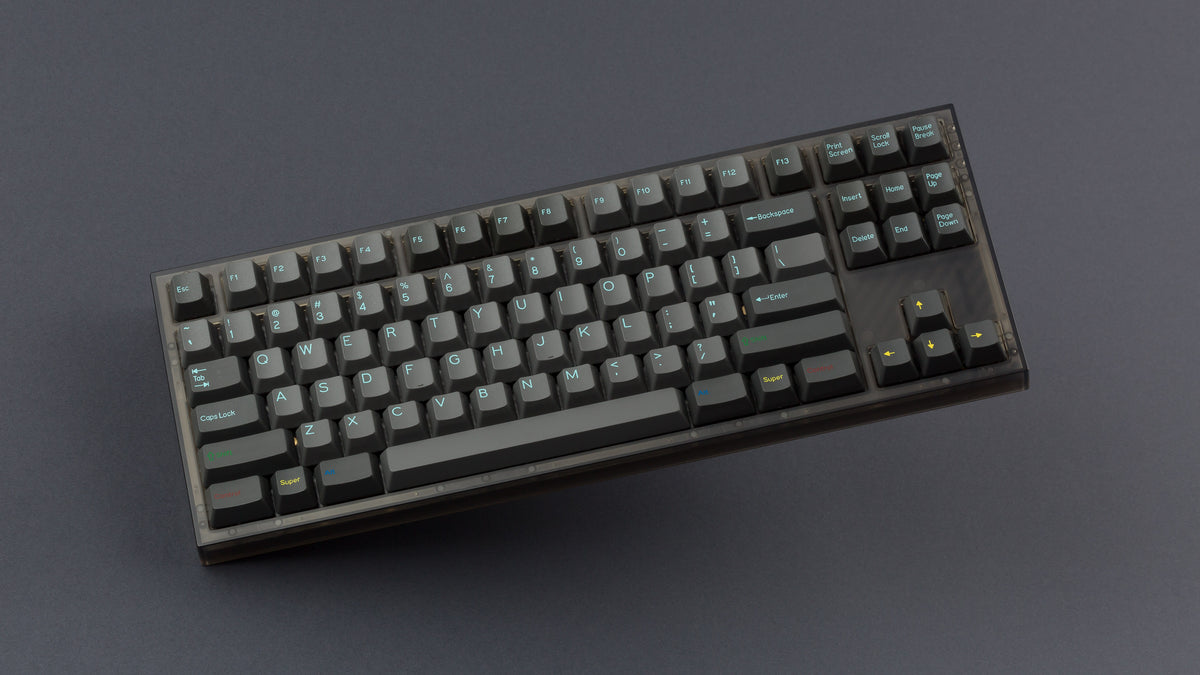  DCS Dark Sky on a black keyboard angled 