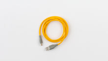 Load image into Gallery viewer, Rubberized yellow Classic USB-A to USB-C cable