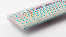 Load image into Gallery viewer, Keycult No. 1 / TKL Series 22 with NovelKeys Classic Blue switches installed close up on riht side back view