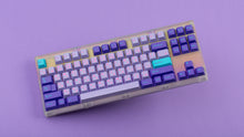 Load image into Gallery viewer, Keycult No. 1 / TKL Series 22 with keycaps on purple background
