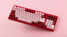 Load image into Gallery viewer, Keycult No. 1/1800 Darling Edition with GMK CYL Darling keycaps angled