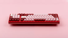 Load image into Gallery viewer, Keycult No. 1/1800 Darling Edition with GMK CYL Darling keycaps back view