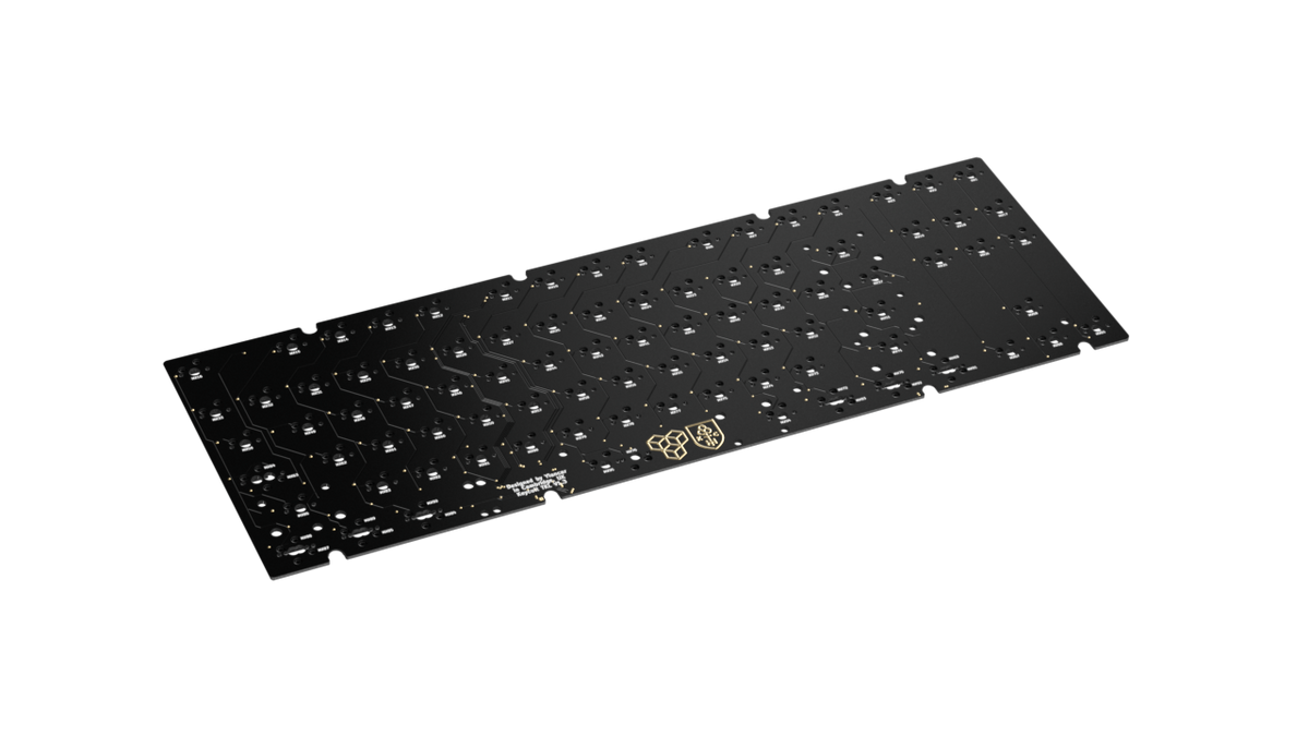  render of Keycult No. 3 PCB hotswap occluded 