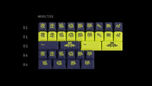 Load image into Gallery viewer, render of GMK CYL Nightrunner novelties kit