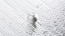 Load image into Gallery viewer, alu silver orb on silver background