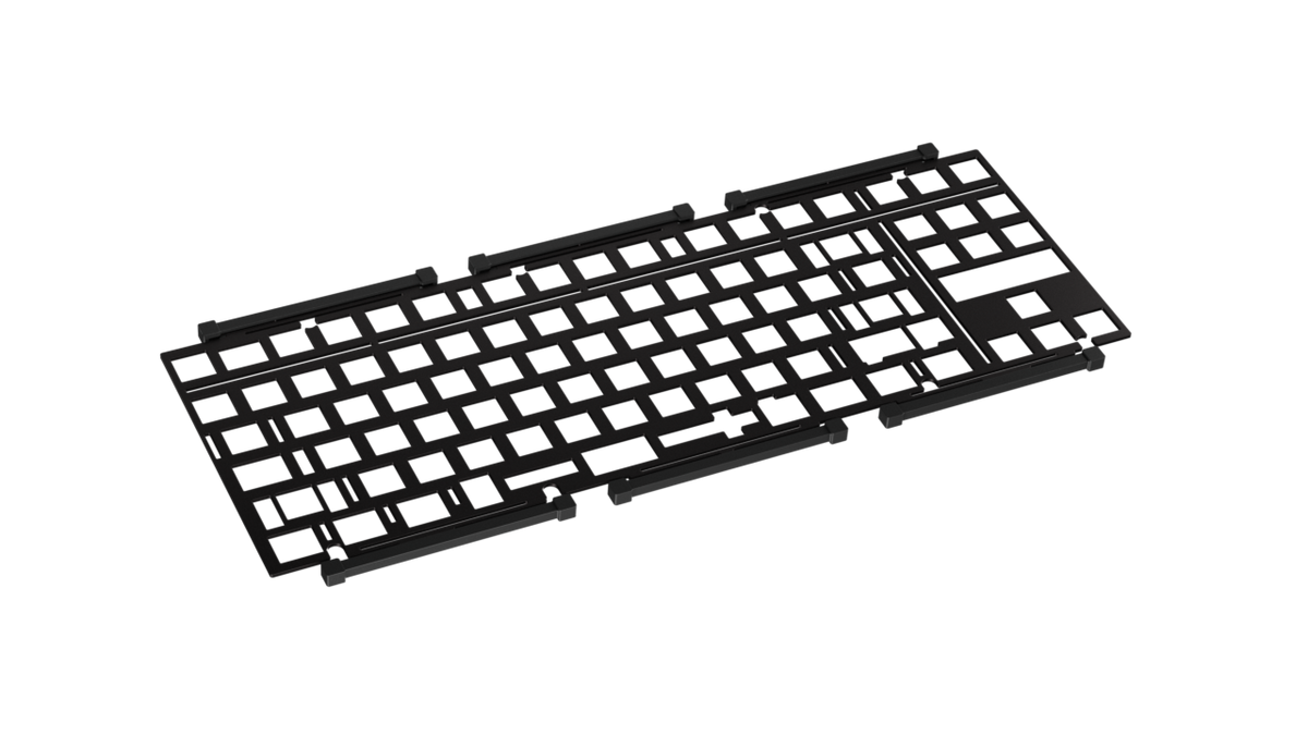  render of Keycult No. 3 Plate Ano Black 