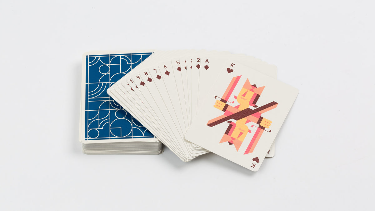  Notion Playing Cards fanned deck highlighting front of cards 