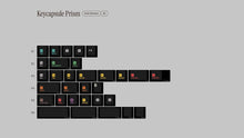 Load image into Gallery viewer, render of Keycapsule Prism dark exctension kit