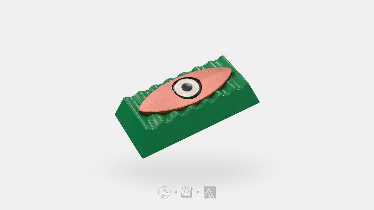  render of Motif Enter Salvun Artisan Keycap angled 