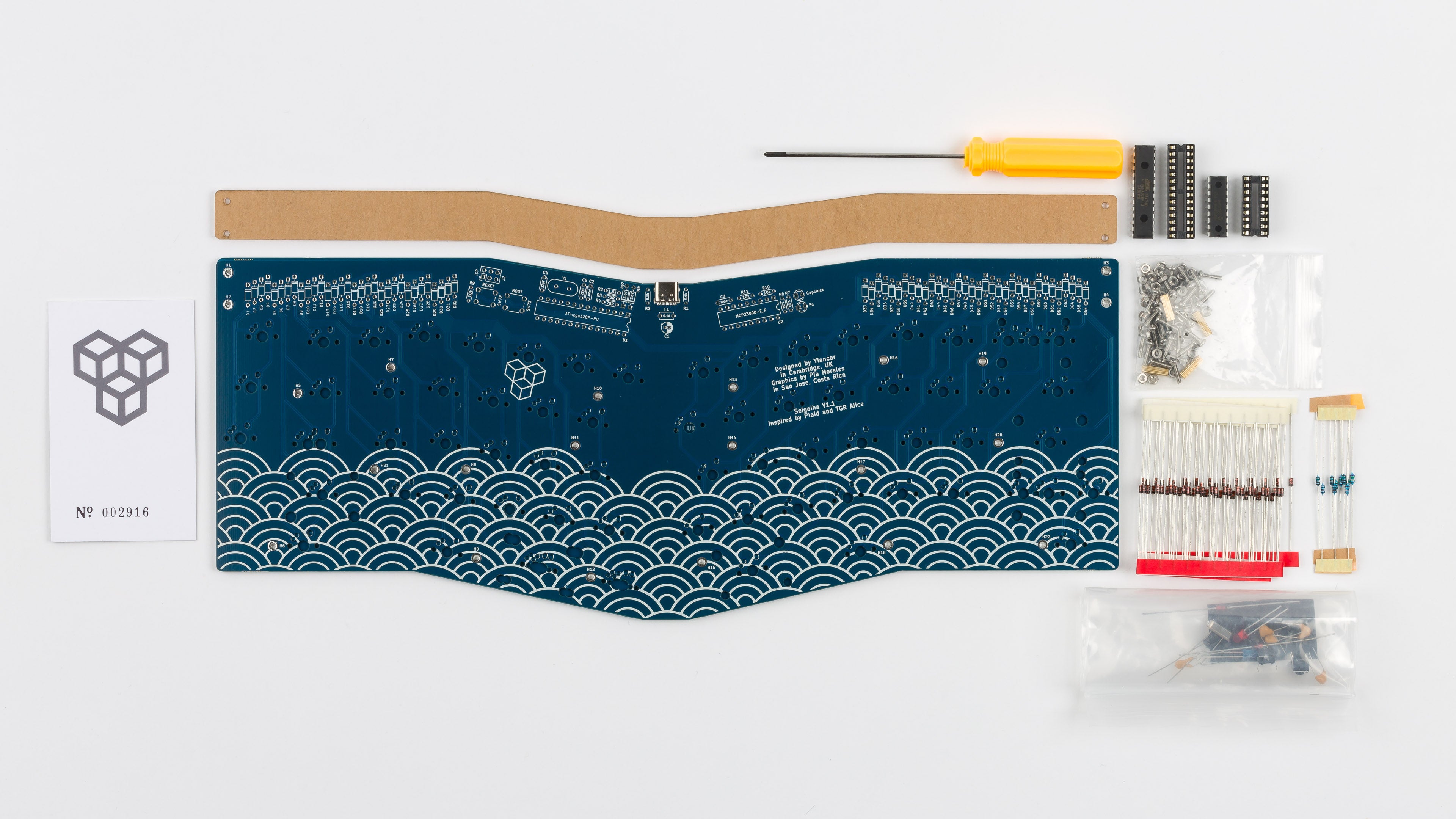 Seigaiha Keyboard Kit